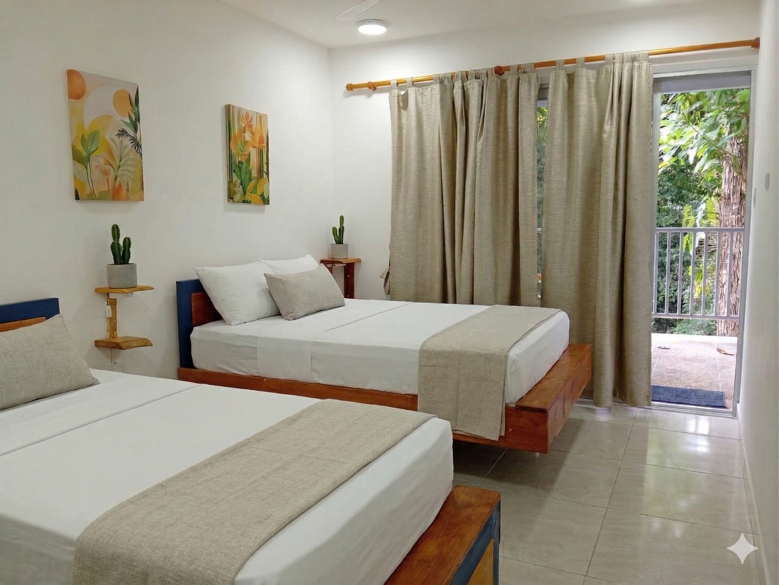 Habitación junto al río